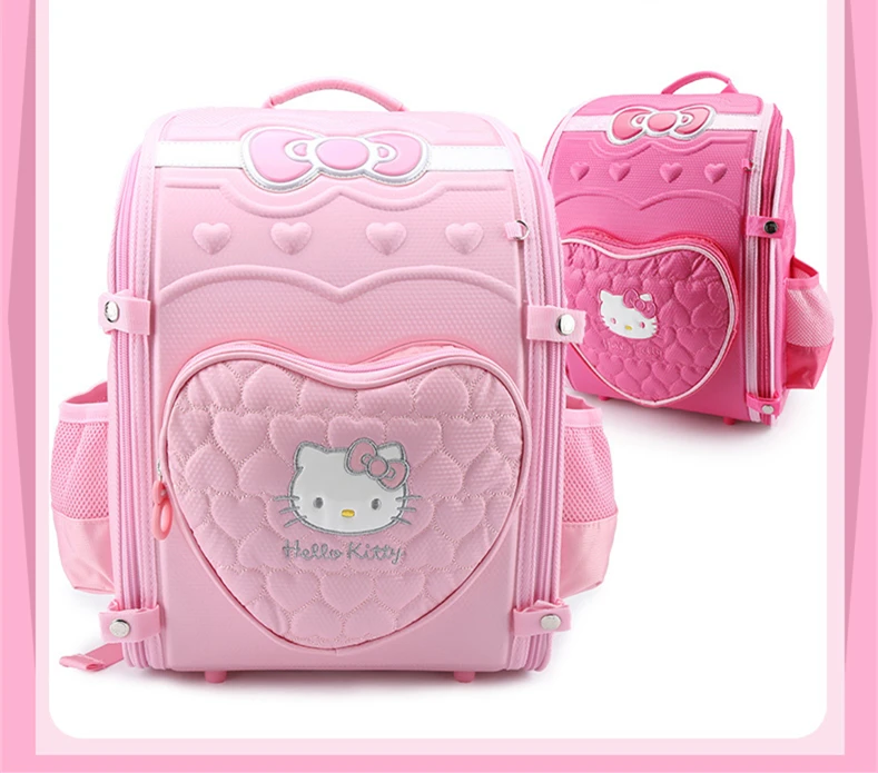 Школьные сумки hello kitty для девочек; Милые Водонепроницаемые рюкзаки; детские школьные сумки; детские сумки для книг; костюм; сумка; mochila escolar