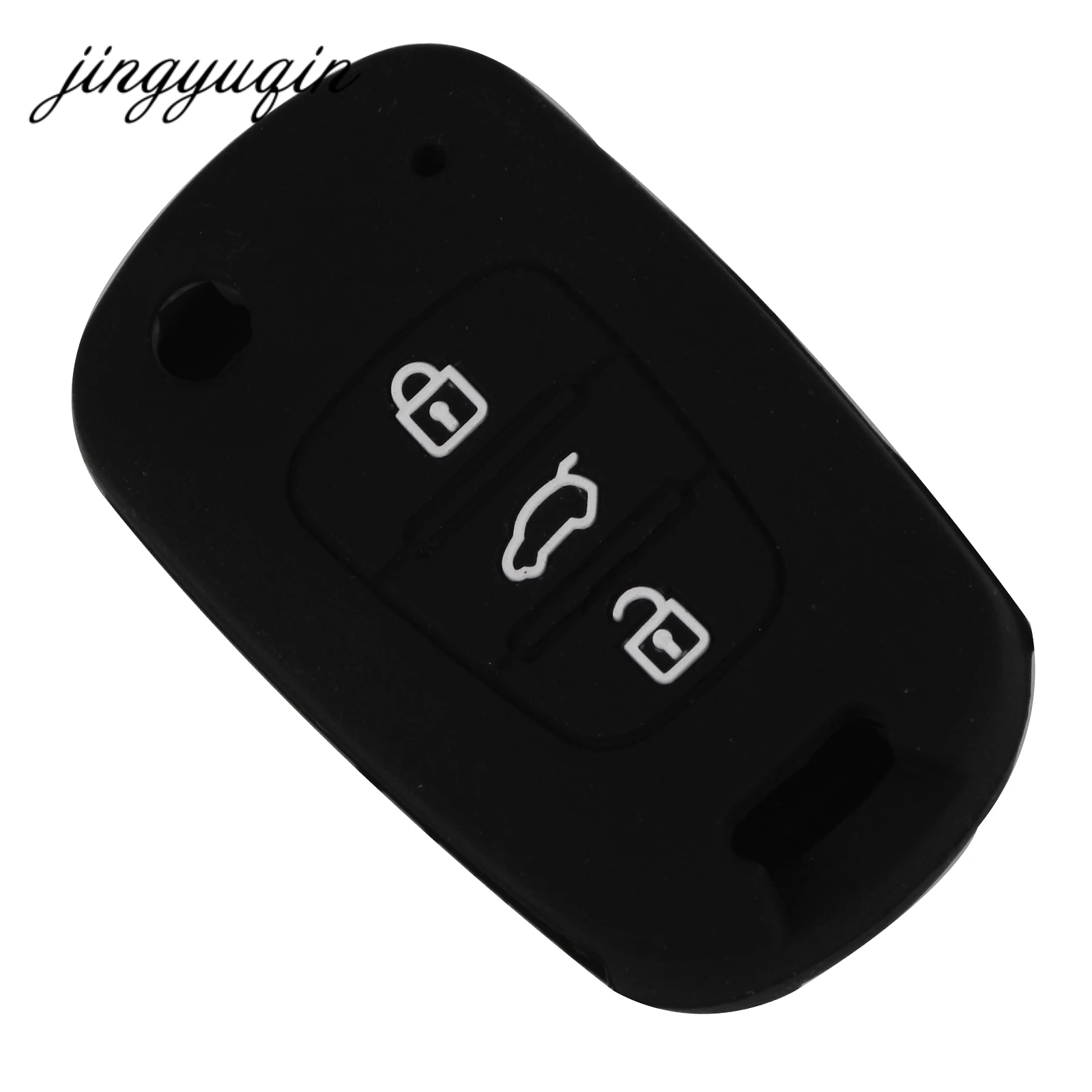 Силиконовый автомобильный чехол книжка для ключа jingyuqin Kia RIO K2 K5 Sportage Sorento Hyundai i20 i30