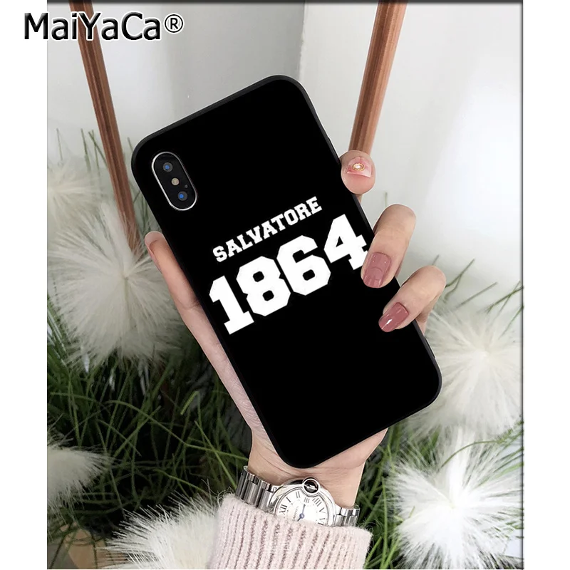 MaiYaCa Дневники вампира ТПУ мягкий высококачественный чехол для телефона iPhone X XS MAX 6