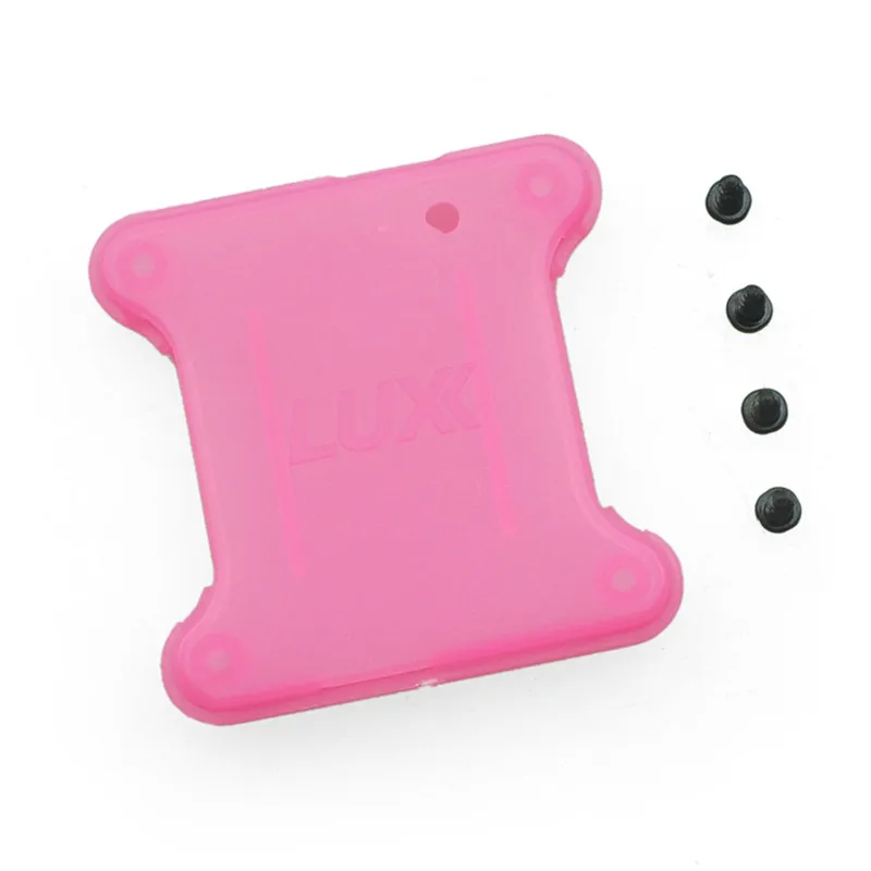3PCS Flight Controller Protective Case Pink Blue Orange with Mounting Screws for Lumenier LUX Racer RC Parts | Игрушки и хобби
