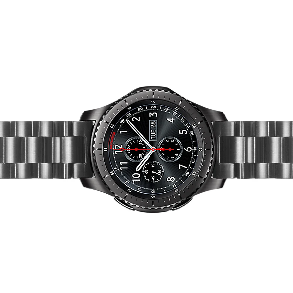 Ремешок для часов Huami Watch 1 роскошный браслет из нержавеющей стали Samsung Gear S3 Classic