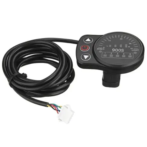 ebike LCD7 LCD8S дисплей Интеллектуальный водонепроницаемый разъем KT LCD8H 24 В 36V48V панель управления Запчасти для электровелосипеда