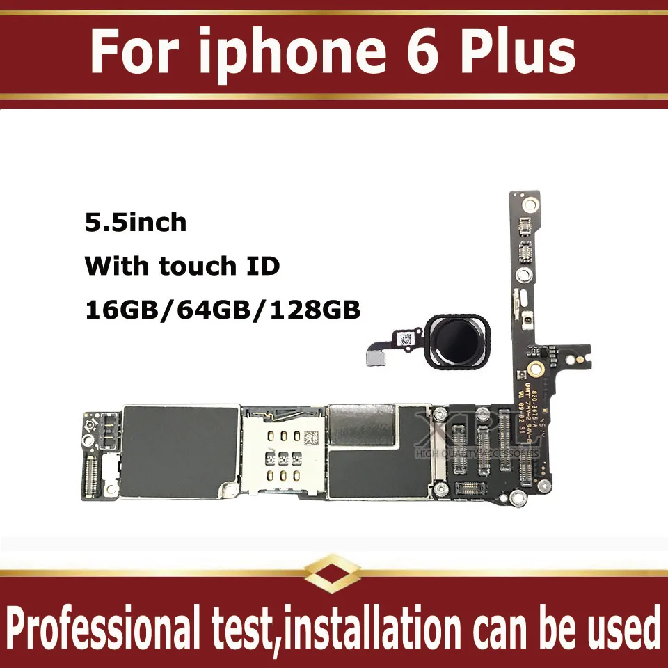 16 Гб 64 128 ГБ оригинальная разблокированная материнская плата для iphone 6plus с