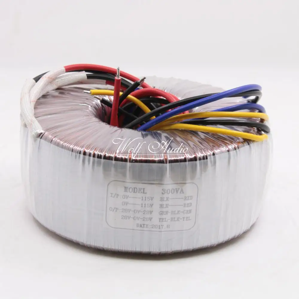 Toroid Transformer SENGTERBELLE 300VA 115V/230V до 28V 0 для платы NAP200 AMP|300va toroidal transformer|300va transformertransformer 300va