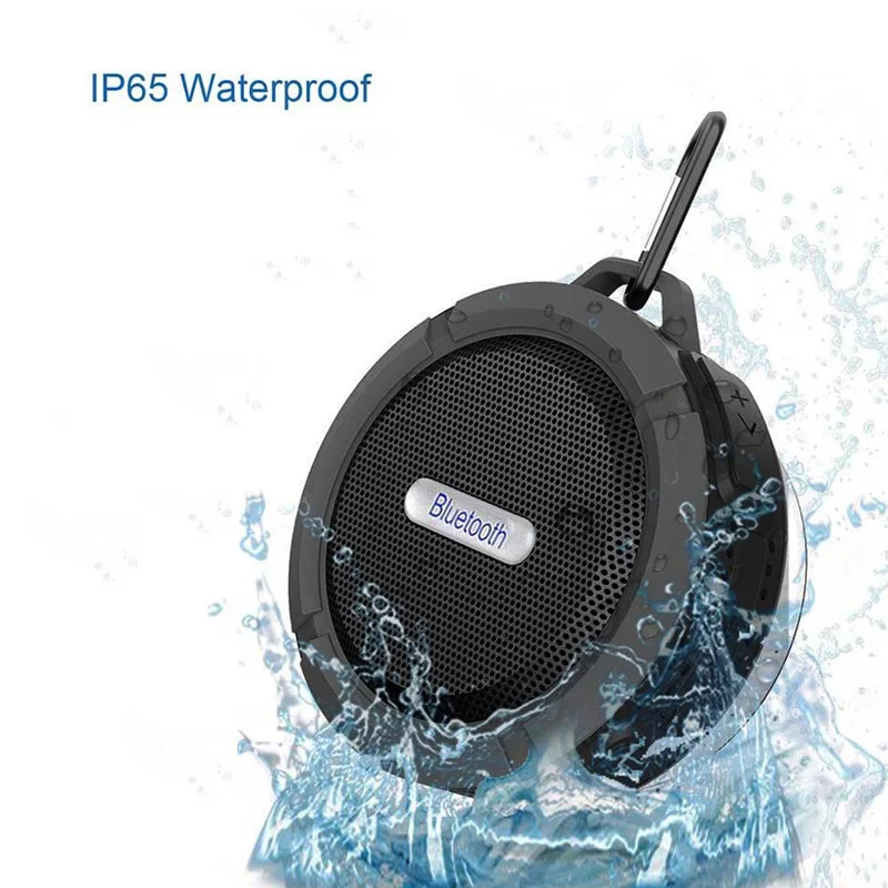 Беспроводной динамик портативный Bluetooth водонепроницаемая Поддержка TF карта для