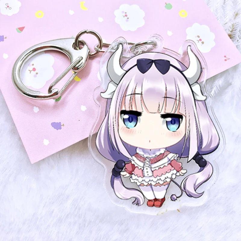 Акриловый брелок Kobayashi San Chi без горничной дракон мультяшная фигурка акриловый