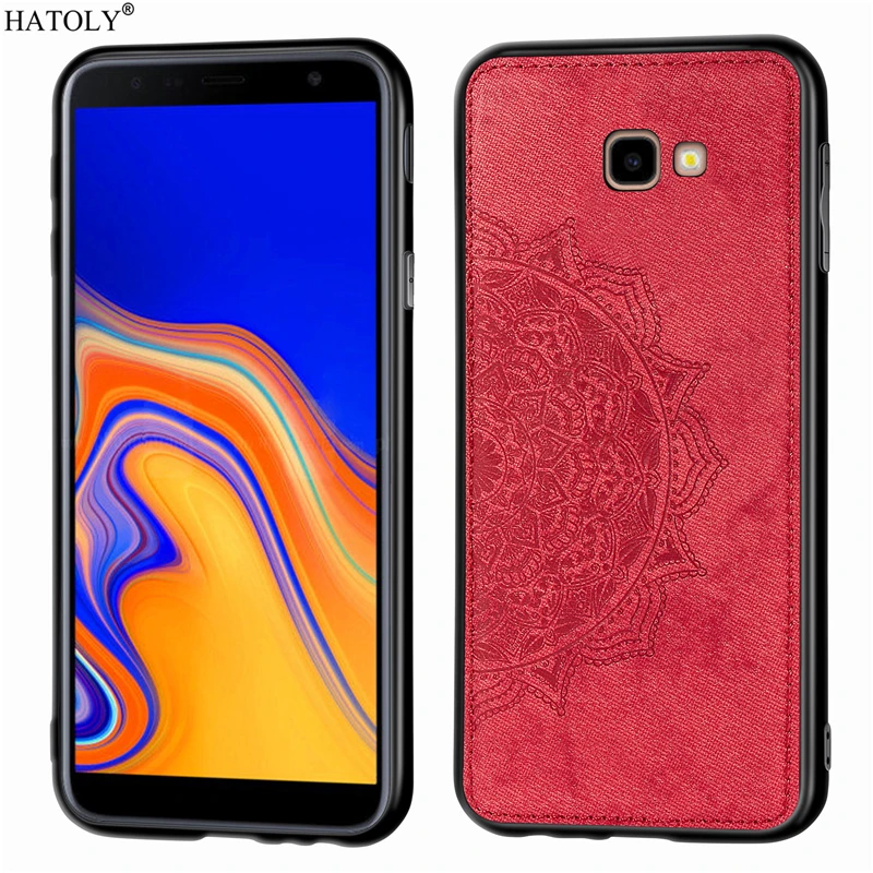 Чехол для Samsung Galaxy J4 Plus с 3D принтом тканевый чехол телефона из ТПУ J415F | Мобильные