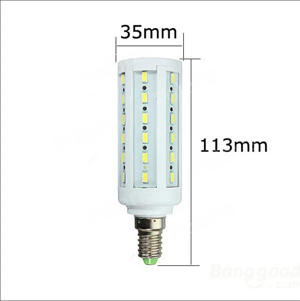 12 Вт E27 B22 E14 42LED 5730 SMD Светодиодная лампа-кукуруза лампа с теплым/белым светом