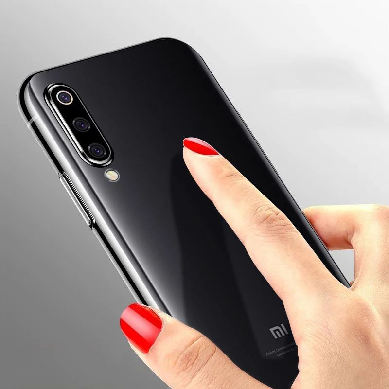 Облегающий чехол для Xiaomi Mi 9 Global KAPEED прозрачный мягкий силиконовый