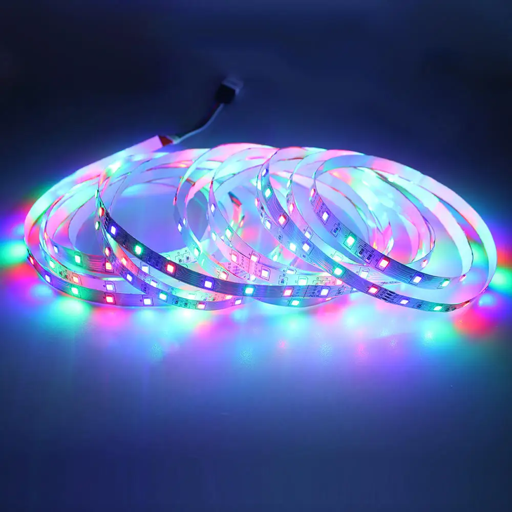Led Strip SMD 2835 DC12V 60 LED/M Flexible 3528 Rope Non-waterproof Indoor Decortion String Light 5M | Лампы и освещение