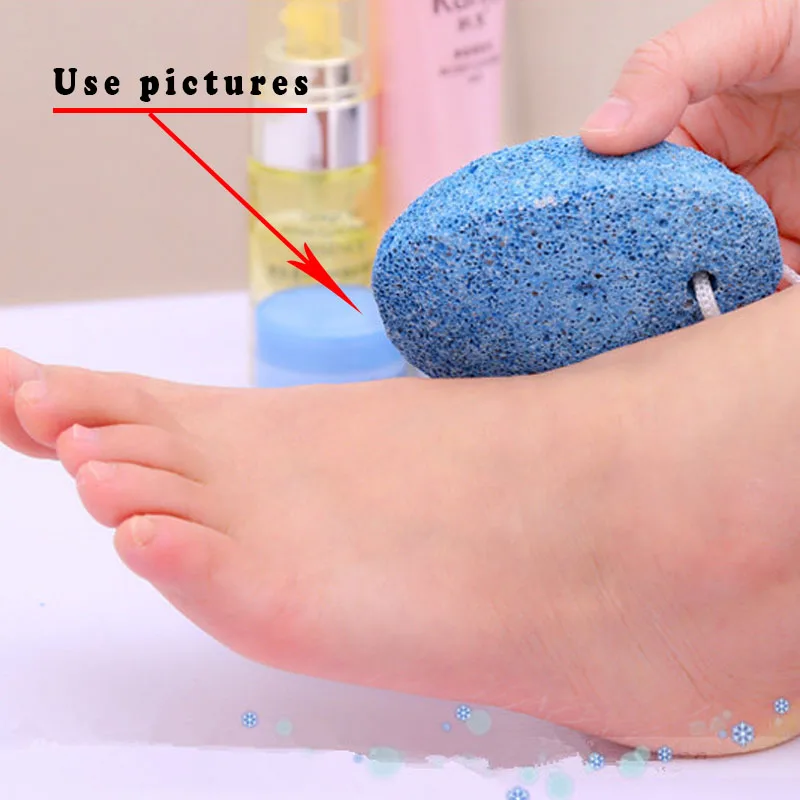 Натуральная Пемза для ног 2 шт. камень очистки кожи шлифовка мозолей уход за