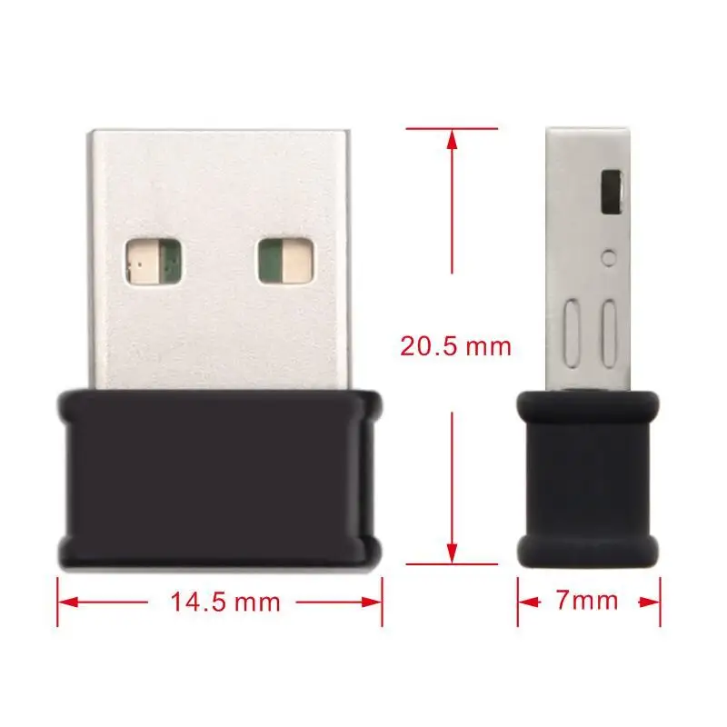 USB Mini 1200 Мбит/с Wifi адаптер Двухдиапазонная сетевая карта 5 ГГц 2,4 ГГц 802.11AC Wifi антенна Ключ адаптер переменного тока для ноутбука Настольный