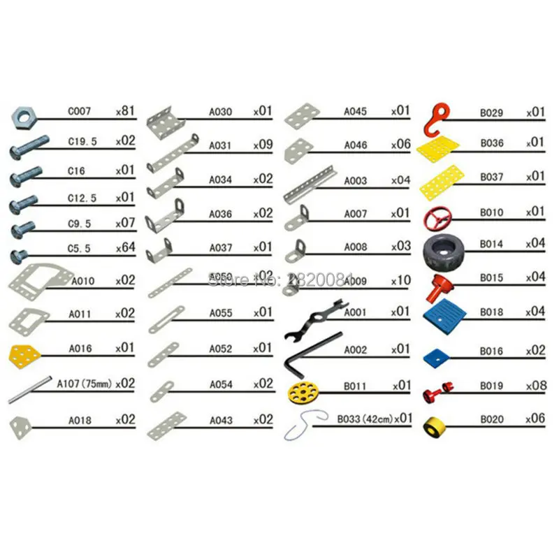 Волшебная модель железные строительные блоки собранный Commander kit инженерный Ван