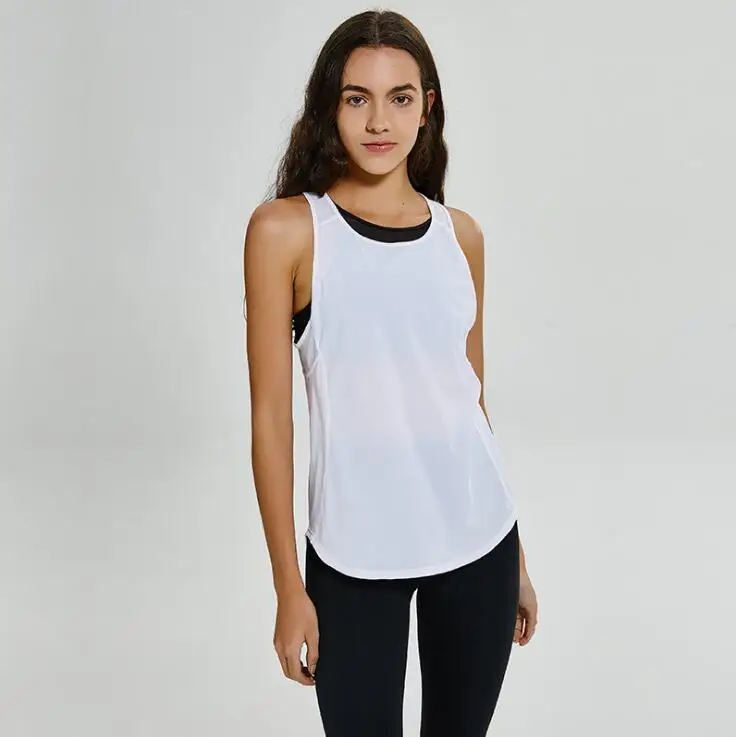 Energy Yoga Sports Shirts Women Beauty back Running Sleeveless Quick Dry Vest GYM T-shirts Fitness Sportswear Tops | Спорт и