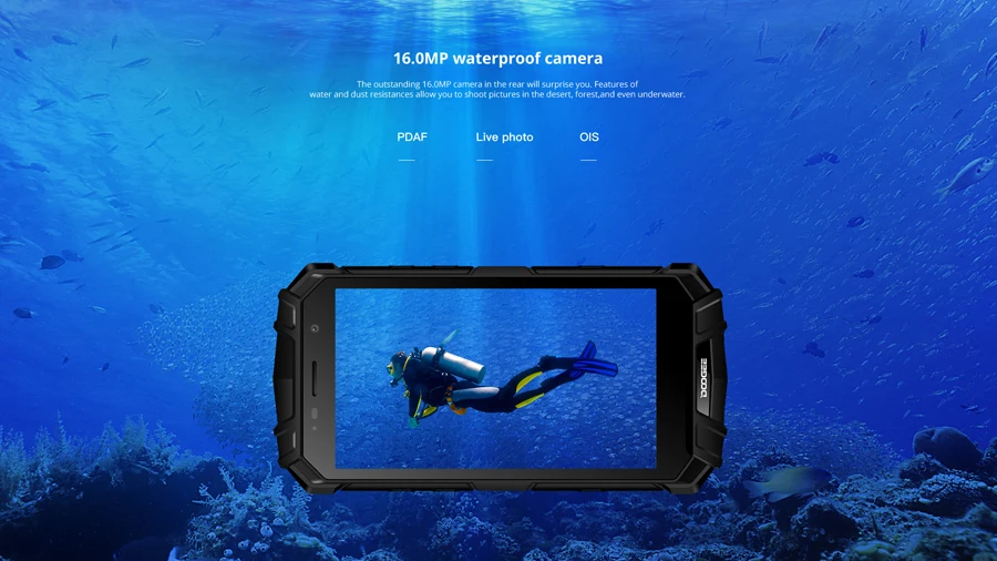 DOOGEE S60 Lite Android 7,0 4G мобильный телефон 5," Восьмиядерный 4 Гб+ 32 ГБ 5580 мАч двойной 13+ 8 Мп IP68 Водонепроницаемый отпечаток пальца NFC OTA