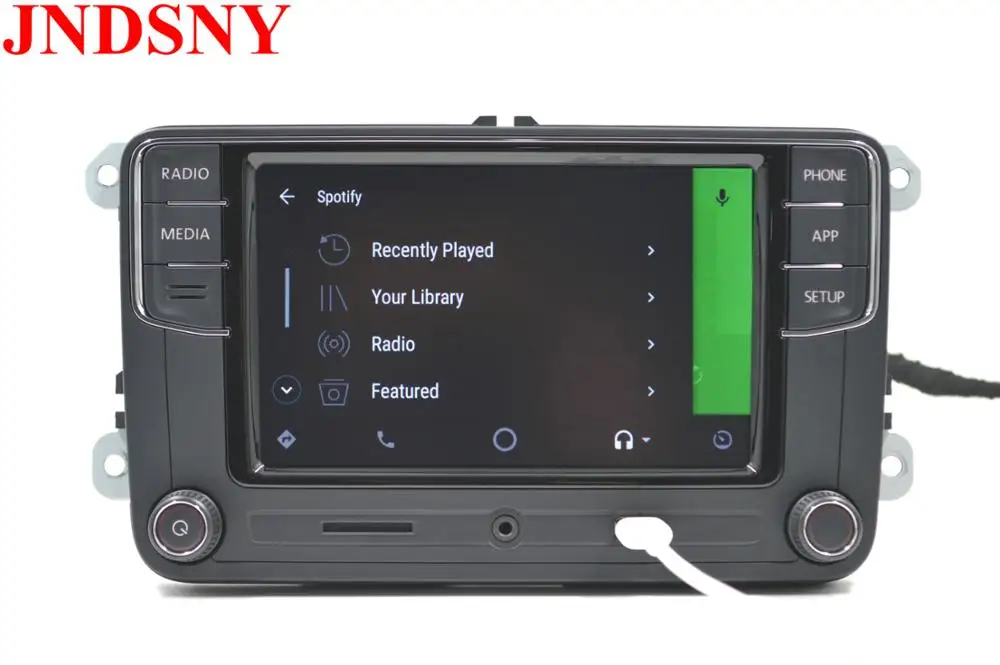 JNDSNY Android Авто CarPlay R340G RCD330 Noname RCD330G Plus Автомагнитола для VW Golf 5 6 Jetta CC Tiguan Passat Polo 6RD 035 187B