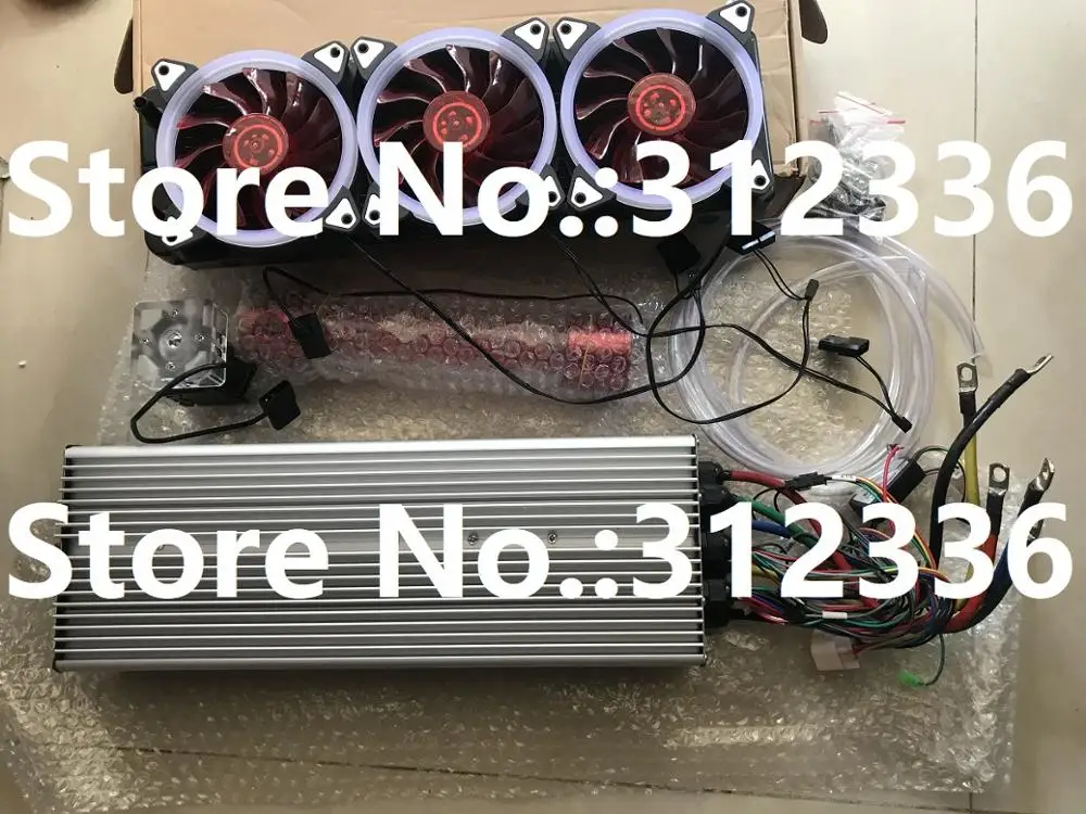 Быстрая Доставка Bluetooth 15000W 60V ~ 120V 250A система водяного охлаждения DC бесщеточный
