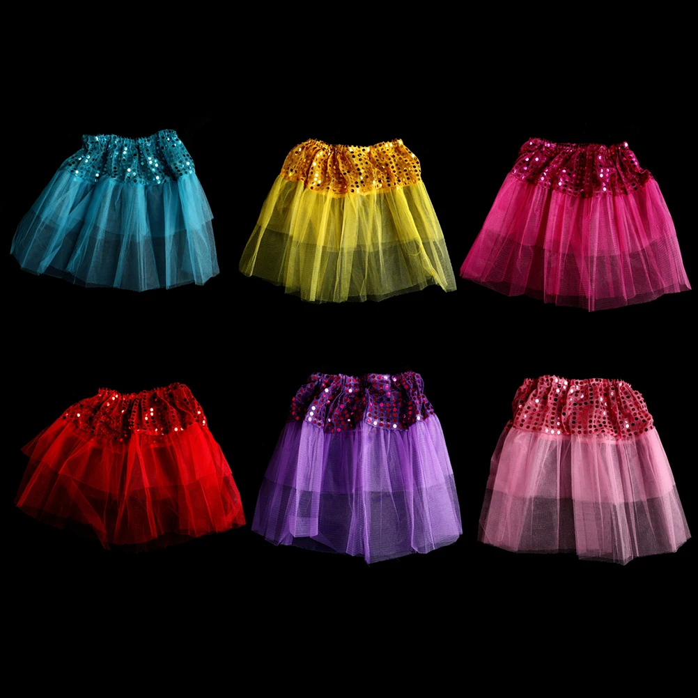 Летняя стильная танцевальная юбка пачка для девочек фатиновая кружевная
