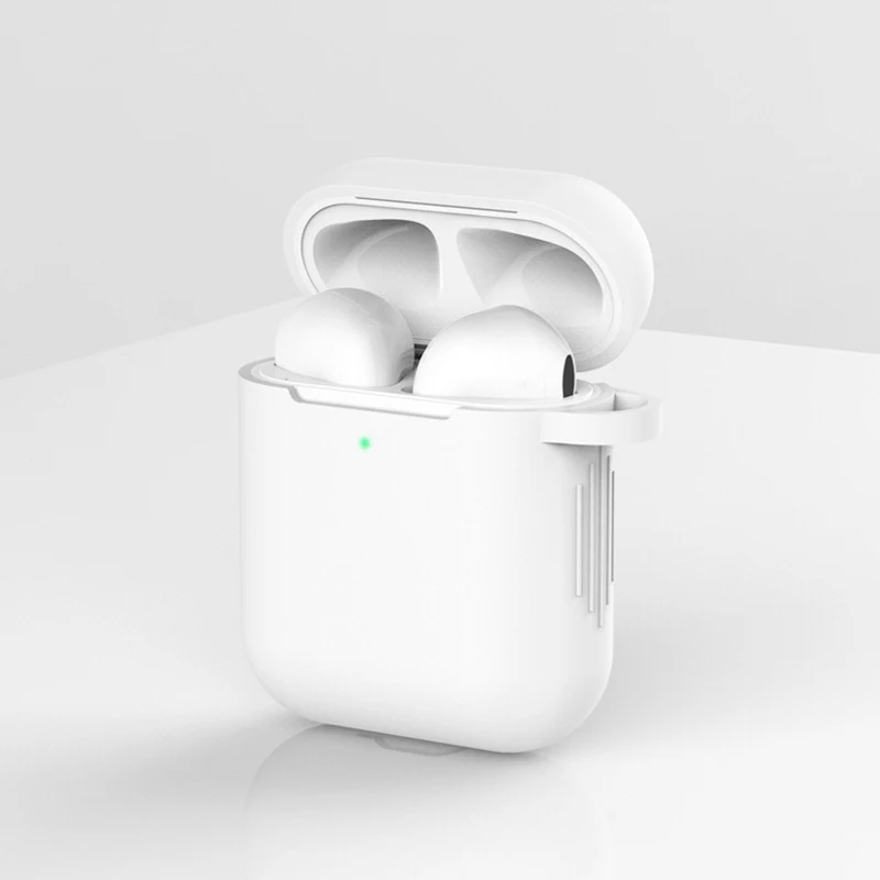 Ультратонкий чехол для Air Pods мягкий силиконовый Airpods противоударный защитный
