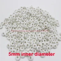 5mm inner diameter white cable seal wire hole plugs grommet