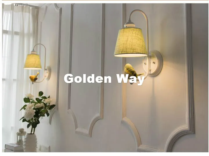 New Arrival Nordic Retro Wall Lamp Bedside Lights in Nordic Style Vintage Decorative Lighting Home Bar Bedroom Luminaire Lamp