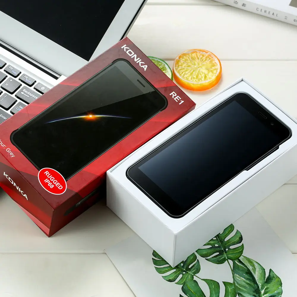 KONKA RE1 5,4" 18:9 экран 4G LTE телефон Android 8,1 IP68 водонепроницаемый ударопрочный мобильный LTE 4G IP 68 телефон S40 Броня X2