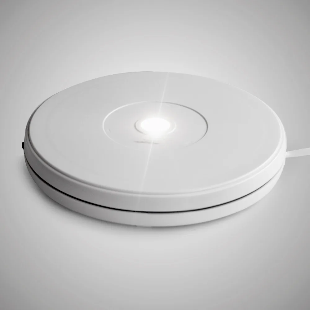 Поворотный стол со светодиодной подсветкой 25 см с максимальной нагрузкой 11 кг|light