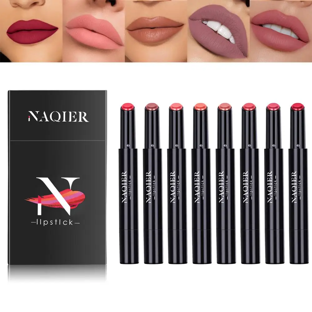 NAQIER Макияж для губ матовая губная помада телесного цвета увлажняющая