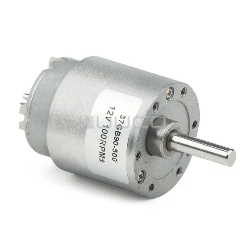 DC Мотор редуктор 12 В 2 Вт 100 ОБ./МИН. Мощный High Torque Коробка Передач двигатель для