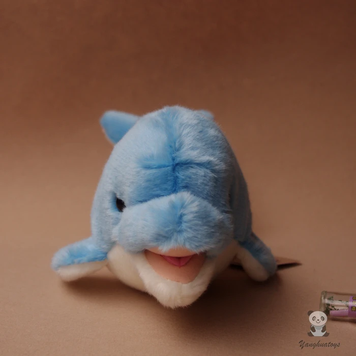 Cute Dolphins Plush Toys Large Blue Dolphin Dolls Beluga Pillow Toy Girls Birthday Gift | Stuffed &amp Animals