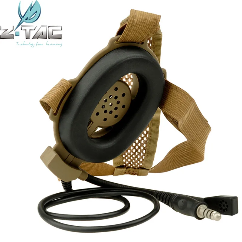 Тактический микрофон для страйкбола Z Tactical zBowman Elite II тактическая гарнитура связи