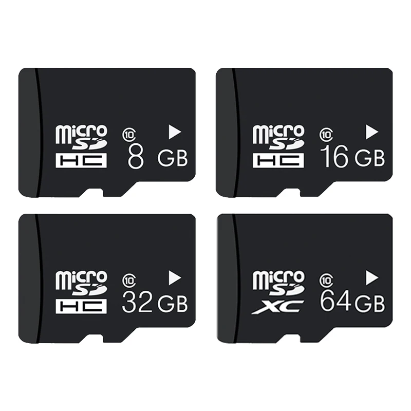 Карта памяти Micro SD Card 64 ГБ 32 16 8 карты MicroSD внешние ручки флэш-накопитель диск для