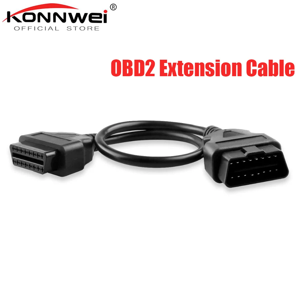 2019 новый оригинальный Профессиональный 30 см 16 Pin папа мама OBD2 разъем