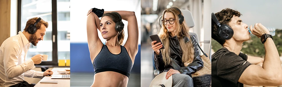 Femperna Bluetooth 5,0 беспроводные наушники для телефонов и музыки с распознаванием лица наушники с шумоподавлением