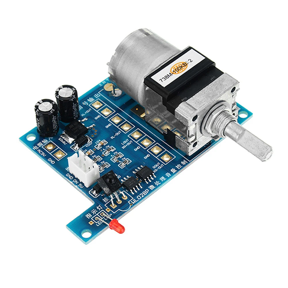 Аудио потенциометр для усилителя прочный DC 9 V модули компоненты панель