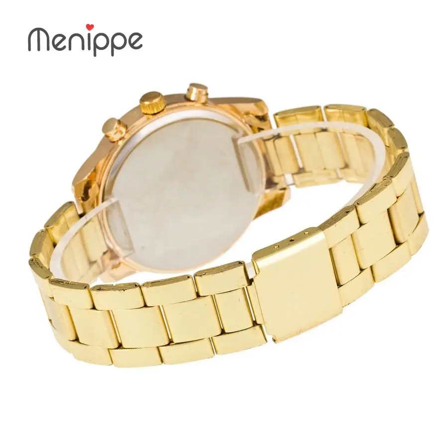 Модные женские часы Geneva розовое золото аналоговые кварцевые со стразами новинка