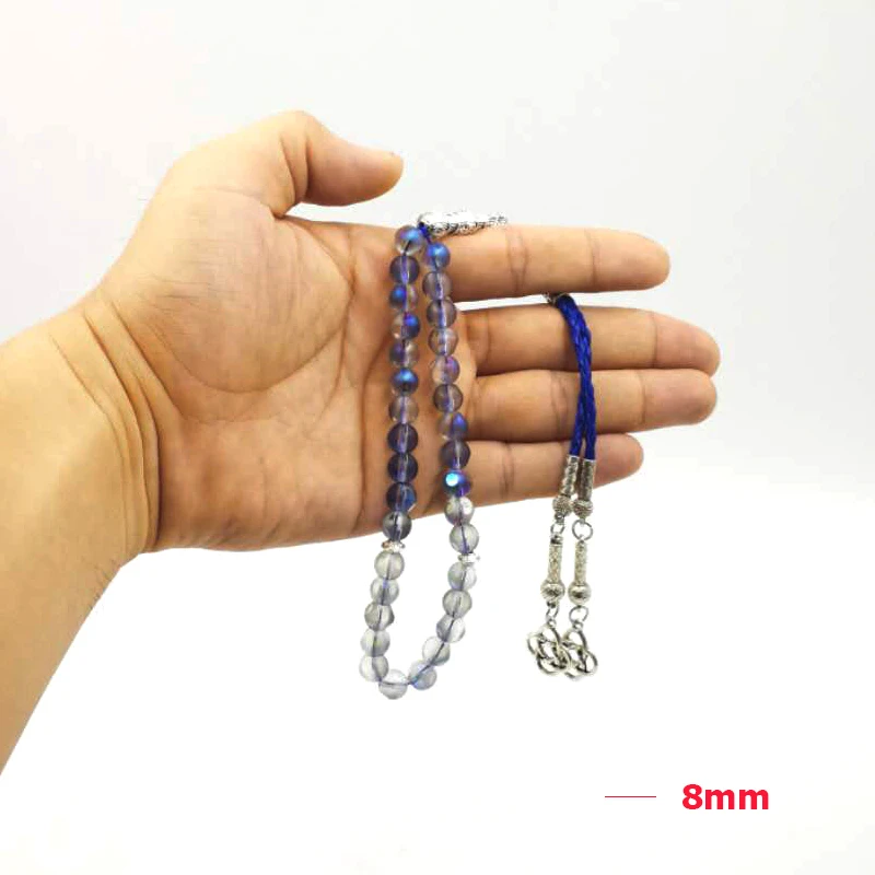 Женский tasbih Австрия Матовый хрусталь 33 66 99 бусы подарок для жены четки женские