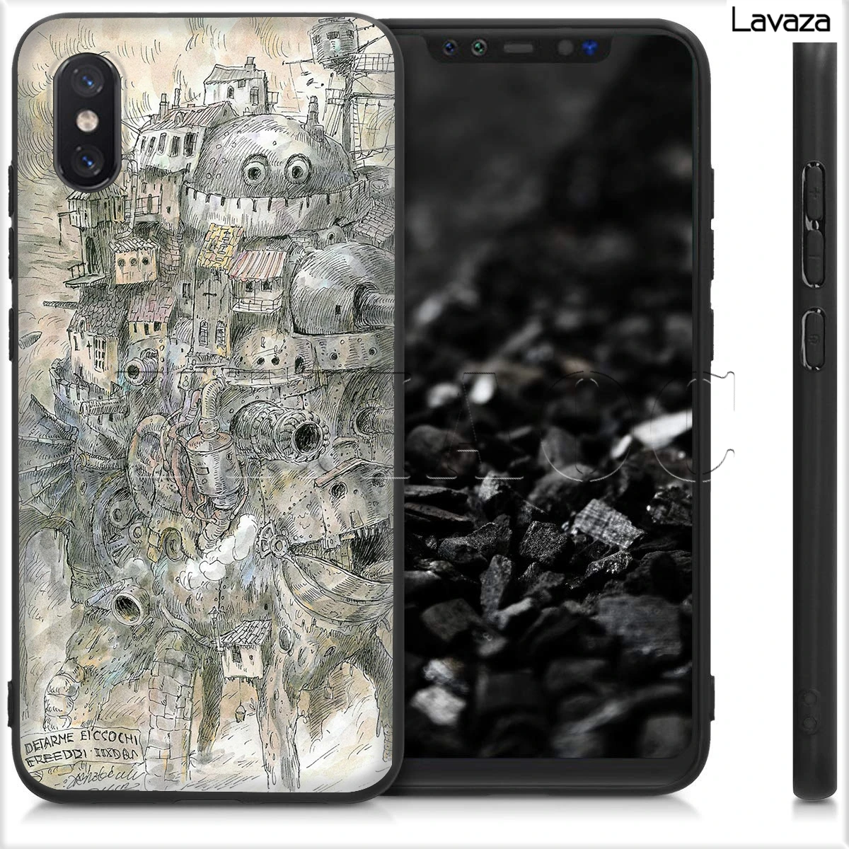 Lavaza Howls Moving Castle Case for Xiaomi Redmi Note 4A 4X 5 5A 6 6A 7 S2 Pro Go Prime Plus |
