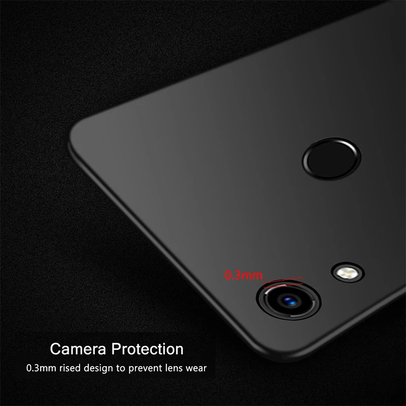 Чехол Hacrin для Huawei Honor 8A мягкий ТПУ Матовый Бампер полная защита задняя крышка Y6 2019