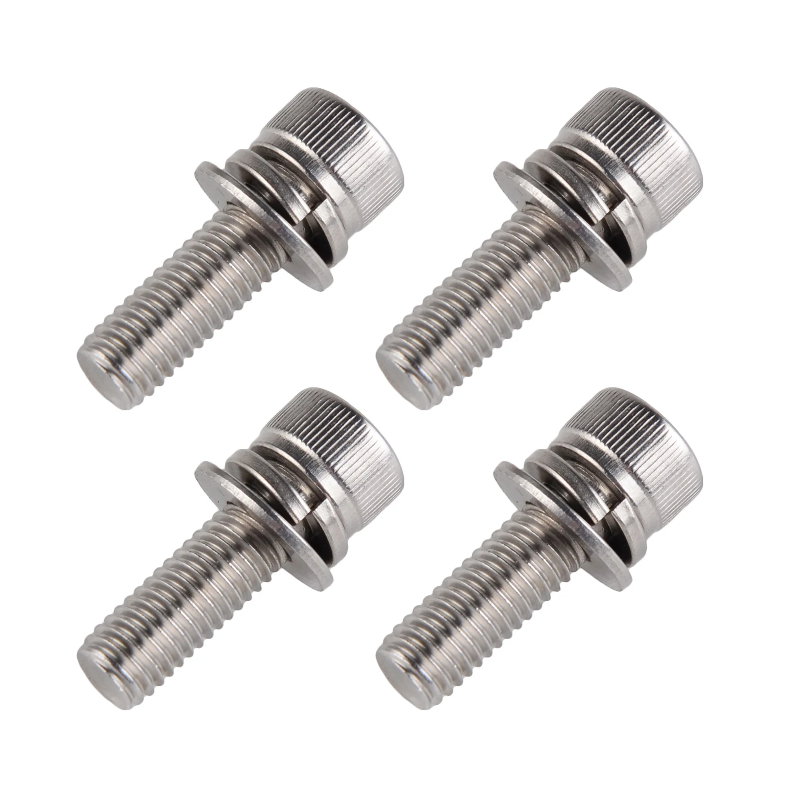 

M8 x 1.25 x 25 Exhaust Manifold Bolts for Polaris Sportsman 800 600 700 Touring X2 Ranger 700 XP 304 Stainless steel 4PCS Screws