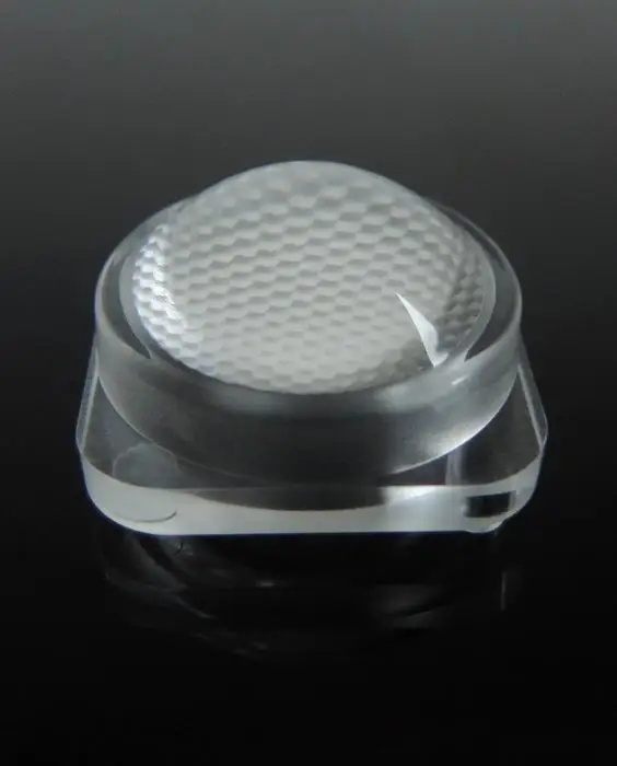 

100 pcs,PMMA high power LED lens 45 degree LED lens size: 14.9 x 14.9mm, flat lamp lens, free shipping