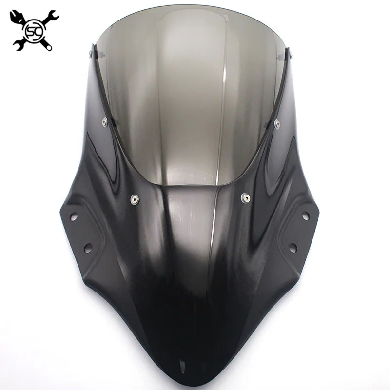 Мотоцикл ветровое стекло козырек подходит для Kawasaki NINJA250 NINJA400 NINJA 250 400 18 19 двойной пузырь