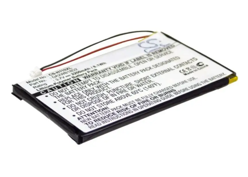 Аккумулятор Cameron Sino 2200 мАч для IRIVER H110 H120 H140 H320 H340 MP3 Playmer DA2WB18D2|Аккумуляторы