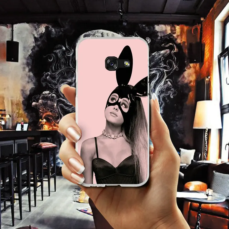 Ариана Гранде мобильный чехол для телефона Samsung Galaxy A3 A5 A7 J1 J2 J3 J4 J5 J6 J7 2016 2017 2018
