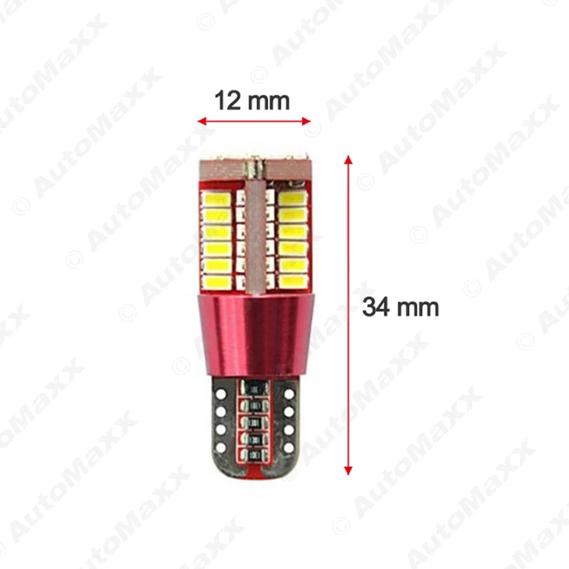 20 шт. Белый T10 194 3014SMD 56leds 336LM Canbus безошибочная автомобильная светодиодная лампа DC12V