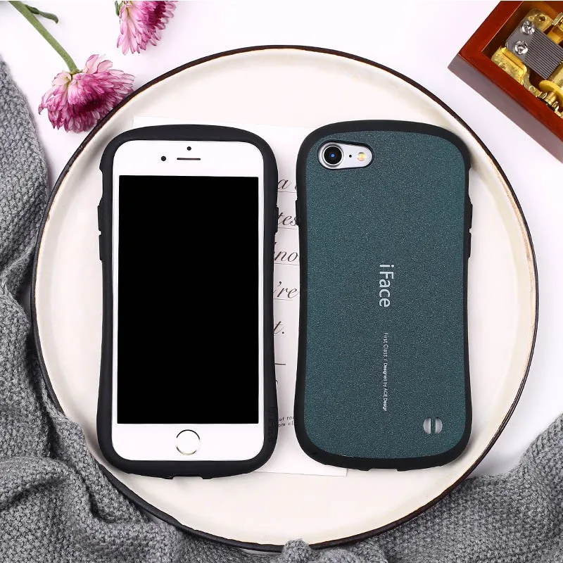 Чехол iFace ACE для iphone 6 7 6S 8 Plus 10 матовый ударопрочный чехол из поликарбоната ТПУ