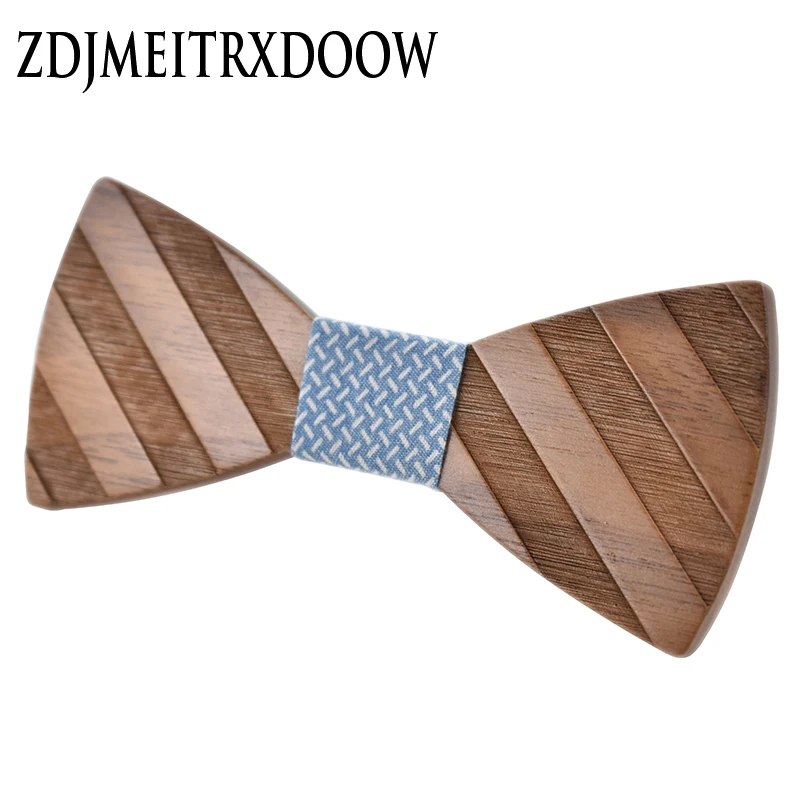 ZDJMEITRXDOOW Gravata Свадебный галстук-бабочка деревянная бабочка для мужского костюма рубашка галстук аксессуары для ювелирных изделий Повседневный модный галстук-бабочка