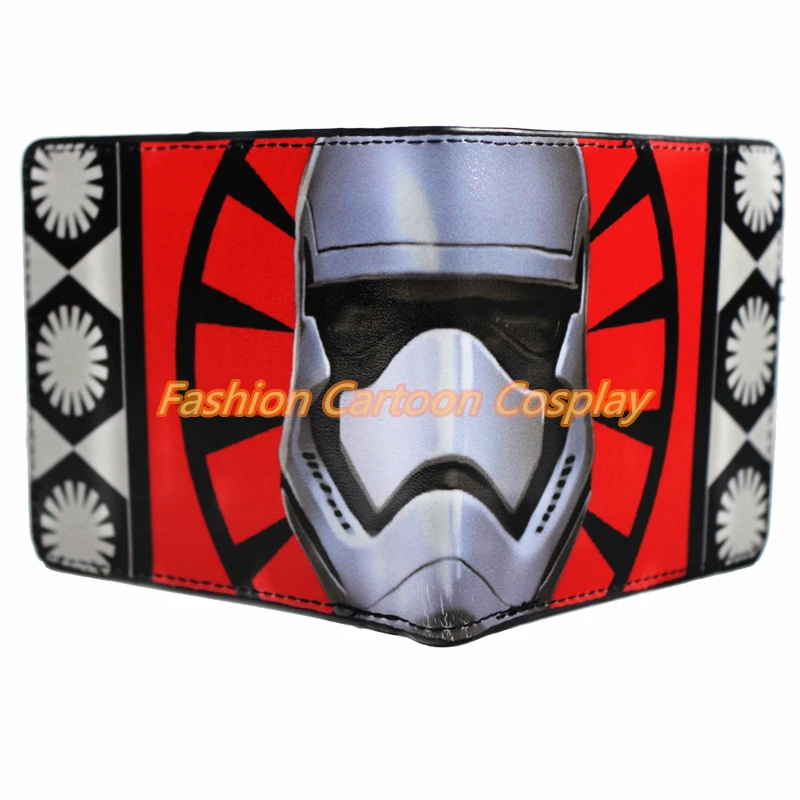 Новое прибытие Штурмовик из &quotЗвездных Войн&quot Би Фолд кожаный бумажник