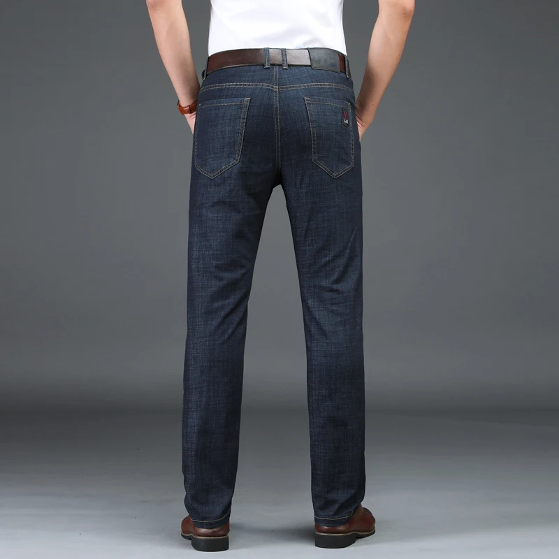 Male Jeans Men Jean Homme Men'S Classic Vetement Peto Vaquero Hombre Biker Denim Pants Man Straight Fashion Slim Fit Distressed