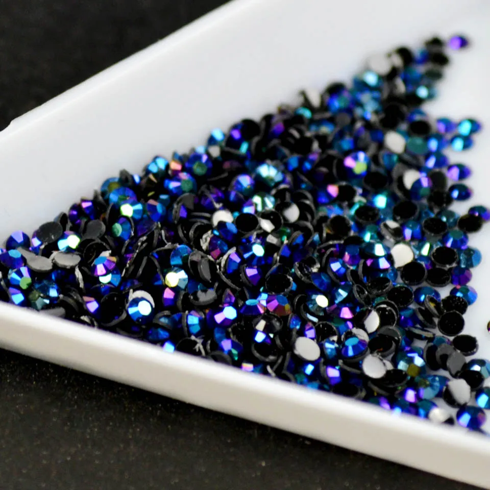 Стразы для дизайна ногтей 2 мм хрустальные стразы украшения 3D маникюрные MJZ0046 |